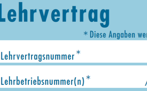 Anmeldung Lernende